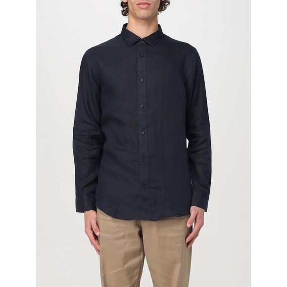 Armani Exchange Shirt Men Blue